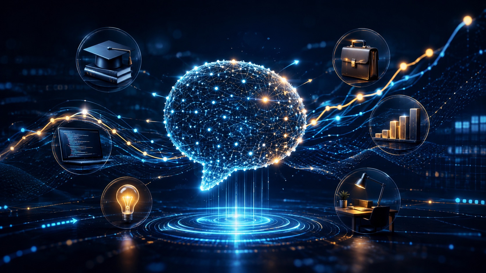 Conversational AI search trends across work, education, coding and business